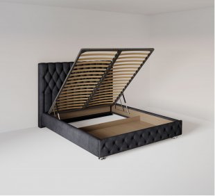 Кровать Версаль 1.4 м с подъемным механизмом в Радужном - raduzhnyj.magazinmebel.ru | фото - изображение 5