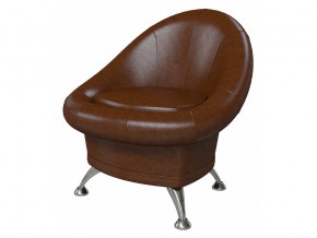 Банкетка-кресло 6-5104 коричневая в Радужном - raduzhnyj.magazinmebel.ru | фото