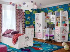 Детская комната Юниор-2 Мальвина в Радужном - raduzhnyj.magazinmebel.ru | фото