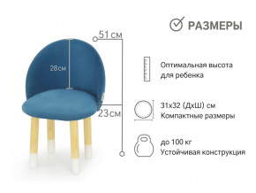 Детский мягкий стул Stumpa морской в Радужном - raduzhnyj.magazinmebel.ru | фото - изображение 2