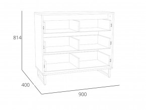 Комод Фолк НМ 014.25 в Радужном - raduzhnyj.magazinmebel.ru | фото - изображение 3