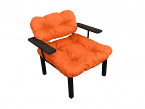 Кресло Дачное оранжевая подушка в Радужном - raduzhnyj.magazinmebel.ru | фото