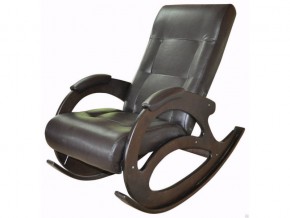 Кресло-качалка К 5/3 коричневое в Радужном - raduzhnyj.magazinmebel.ru | фото