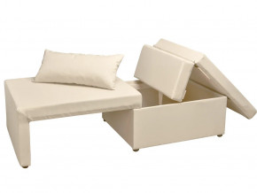 Кресло-кровать Милена рогожка cream в Радужном - raduzhnyj.magazinmebel.ru | фото - изображение 2
