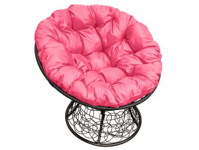 Кресло Папасан с ротангом розовая подушка в Радужном - raduzhnyj.magazinmebel.ru | фото