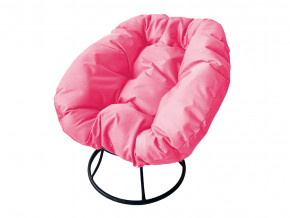 Кресло Пончик без ротанга розовая подушка в Радужном - raduzhnyj.magazinmebel.ru | фото