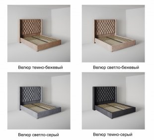 Кровать Версаль люкс 2.0 м с подъемным механизмом в Радужном - raduzhnyj.magazinmebel.ru | фото - изображение 7