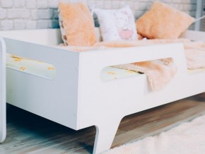 Кровать детская Бэби белая в Радужном - raduzhnyj.magazinmebel.ru | фото - изображение 2