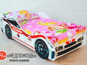Кровать детская машина Медпомощь в Радужном - raduzhnyj.magazinmebel.ru | фото - изображение 1