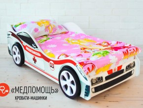 Кровать детская машина Медпомощь в Радужном - raduzhnyj.magazinmebel.ru | фото - изображение 2