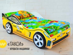 Кровать детская машина Такси в Радужном - raduzhnyj.magazinmebel.ru | фото - изображение 2