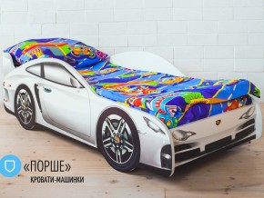Кровать детская машинка Порше в Радужном - raduzhnyj.magazinmebel.ru | фото - изображение 1