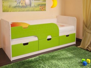 Кровать детская Минима лайм в Радужном - raduzhnyj.magazinmebel.ru | фото - изображение 1