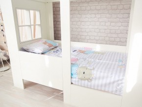 Кровать детская Теремок без ящика белая в Радужном - raduzhnyj.magazinmebel.ru | фото - изображение 2
