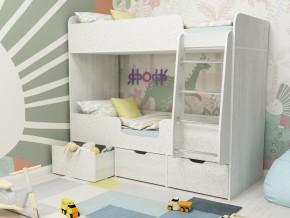 Кровать двухъярусная Малыш двойняшка винтерберг-феритейл в Радужном - raduzhnyj.magazinmebel.ru | фото