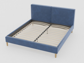 Кровать Линси 1600 синий в Радужном - raduzhnyj.magazinmebel.ru | фото - изображение 1