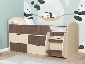 Кровать Малыш-7 Дуб-Бодега в Радужном - raduzhnyj.magazinmebel.ru | фото - изображение 1