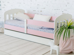 Кровать Малыш с ящиком розовый в Радужном - raduzhnyj.magazinmebel.ru | фото