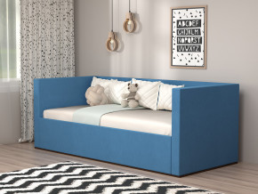 Кровать мягкая с подъёмным механизмом арт. 030 синий в Радужном - raduzhnyj.magazinmebel.ru | фото - изображение 1