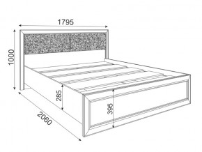 Кровать с настилом 1600 Саванна М05 в Радужном - raduzhnyj.magazinmebel.ru | фото - изображение 2