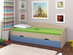 Кровать Соня 2 сонома-голубой в Радужном - raduzhnyj.magazinmebel.ru | фото