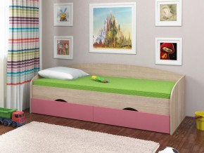 Кровать Соня 2 сонома-розовый в Радужном - raduzhnyj.magazinmebel.ru | фото