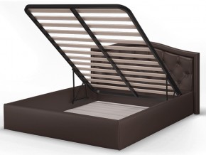 Кровать Стелла 1600 подъемная коричневая в Радужном - raduzhnyj.magazinmebel.ru | фото - изображение 2