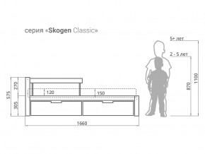 Кровать Svogen classic с ящиками и бортиком бежевый в Радужном - raduzhnyj.magazinmebel.ru | фото - изображение 2