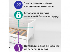 Кровать-тахта мягкая Svogen бежевый в Радужном - raduzhnyj.magazinmebel.ru | фото - изображение 2