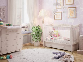 Кроватка детская белая Джулия в Радужном - raduzhnyj.magazinmebel.ru | фото - изображение 2