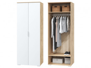 Шкаф для одежды 2-х дверный Сканди белый в Радужном - raduzhnyj.magazinmebel.ru | фото