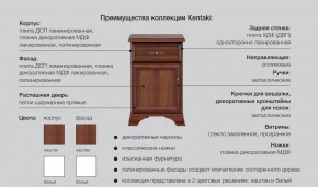 Спальня Кентаки каштан в Радужном - raduzhnyj.magazinmebel.ru | фото - изображение 2