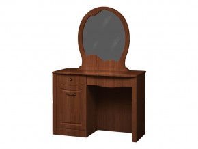 Стол туалетный с зеркалом Ева 10 темный в Радужном - raduzhnyj.magazinmebel.ru | фото