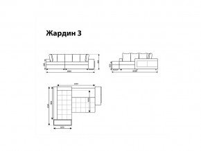 Угловой диван Жардин 3 вид 1 в Радужном - raduzhnyj.magazinmebel.ru | фото - изображение 8